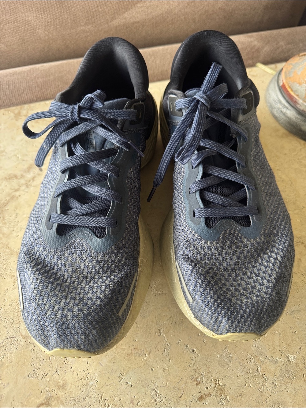 Men's Navy Running Sneakers - Flyknit 11.5